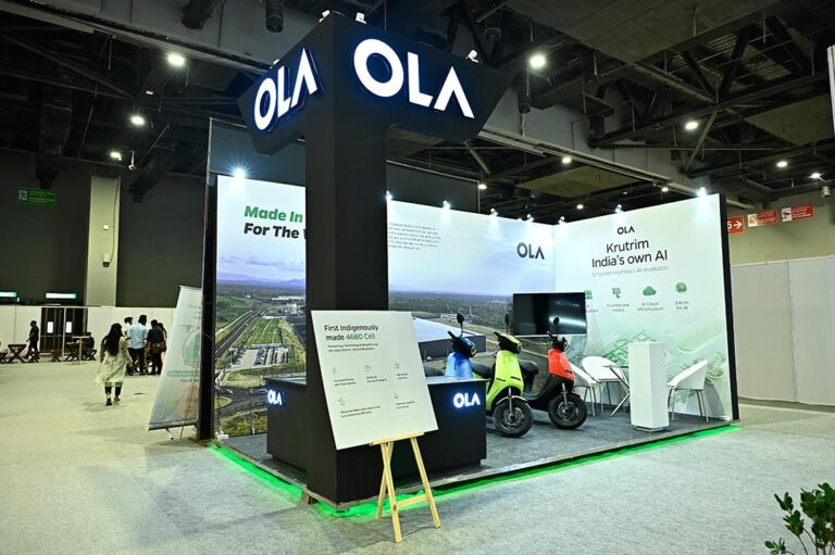 OLA Stall at Startup Mahakumbh